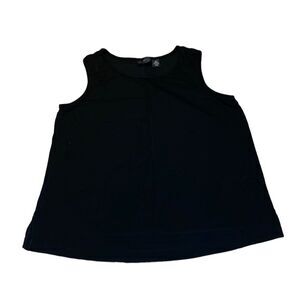 Maggie Barnes Slinky Tank Top, black, dressy sleeveless, 0X 14-16